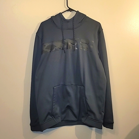 Under Armour Men's XL gray and dark blue hoodie LOT G - Picture 1 of 9